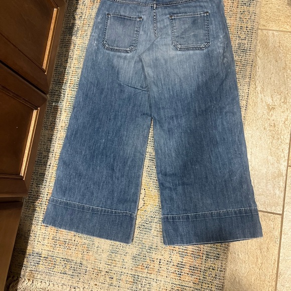 Citizens of Humanity Dani Cropped Jeans Womens 29 Medium Wash Cuffed - Picture 2 of 2